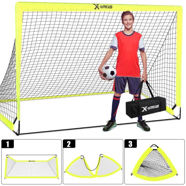 Kids Soccer Goals for Backyard Set of 2 - Image 3