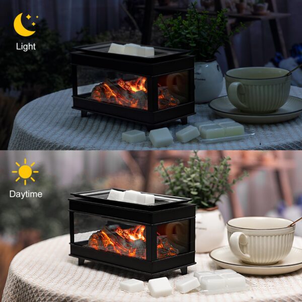 YSong Freestanding Fireplace Wax Warmer - Image 4