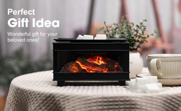 YSong Freestanding Fireplace Wax Warmer - Image 5